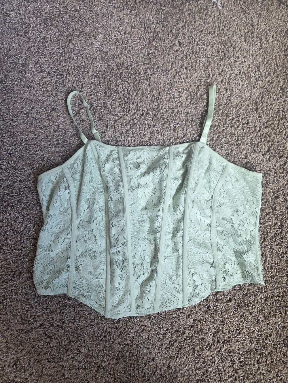 NWT Torrid Lacepower Mesh Crop Corset Size 3